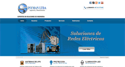 Desktop Screenshot of inymanltda.com